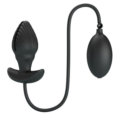 Plug anale gonfiabile con vibrazioni per piacere personalizzato